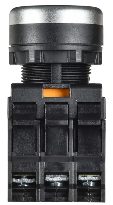 Кнопка d22мм 1НО+1НЗ MASTER с подсветкой красн. IEK MI-BT60-11D-3-12-K04