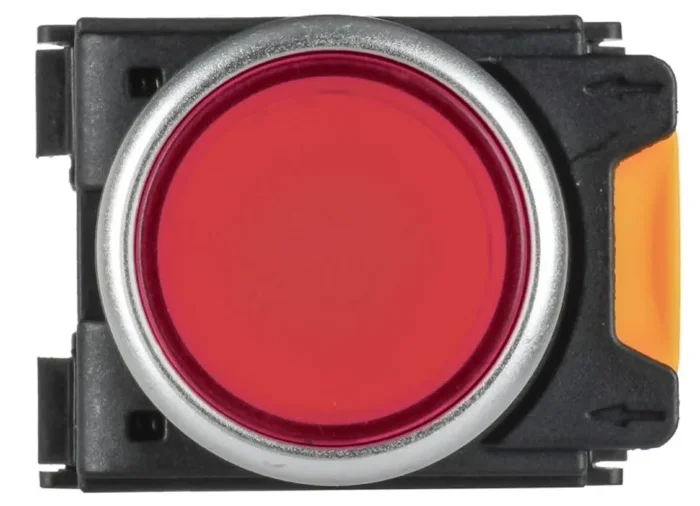 Кнопка d22мм 1НО+1НЗ MASTER с подсветкой красн. IEK MI-BT60-11D-3-12-K04