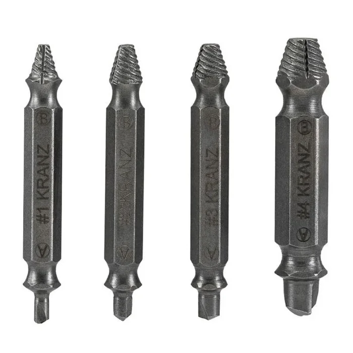 Набор экстракторов для шурупов Профи Kranz KR-12-6703