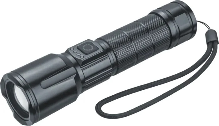 Фонарь аккумуляторный ручной 95 660 NPT-CM20-ACCU алюм. 3 реж 1LED 10Вт Li-ion 4.2В 1200мАч Navigator 95660