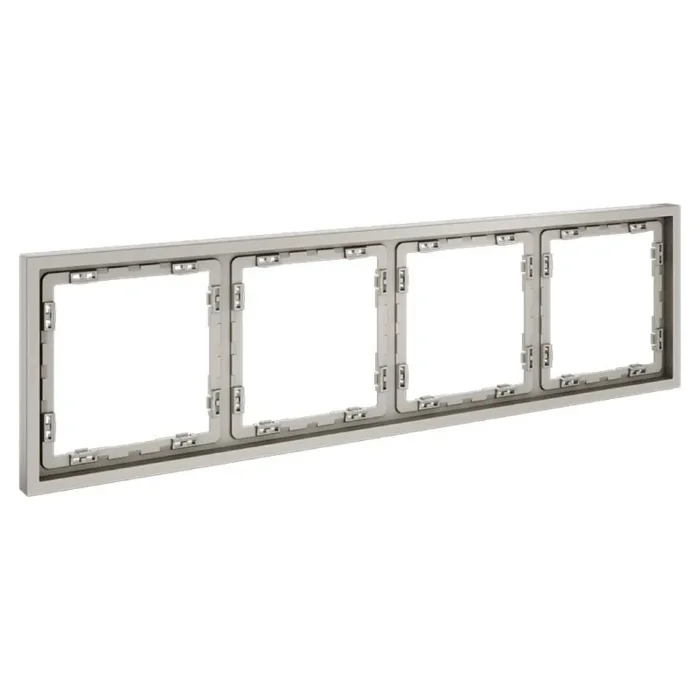 Рамка 4-м S70 пластик. кашемир Voltum VLS100403
