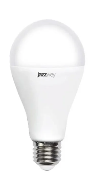 Лампа светодиодная PLED-SP 30Вт A65 5000К холод. бел. E27 230/50 JazzWay 5019720