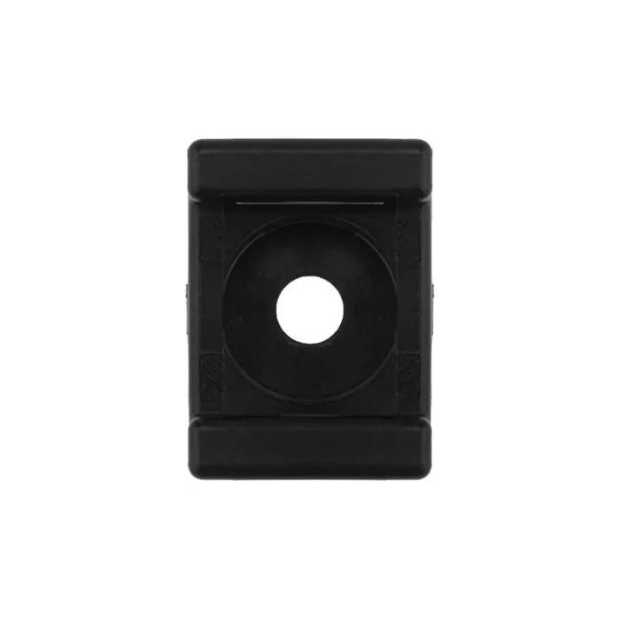 Площадка для крепления стяжки 22х16мм (ПС-2) черн. (уп.100шт) Rexant 07-2103