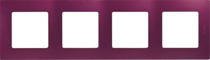 Рамка 4-м Etika сливовый IEK 672564