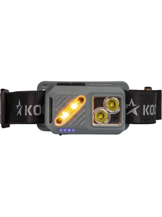 Фонарь налобный 2х2Вт XPG 3х1Вт SMD/Li-po1200мА.ч ABS пластик магниты и крюк КОСМОС (KOC850Lit)