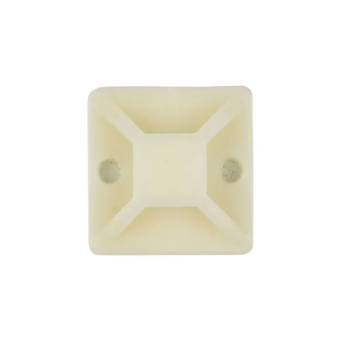 Площадка самоклеящаяся 25х25мм бел. (уп.100шт) EKF plc-25x25