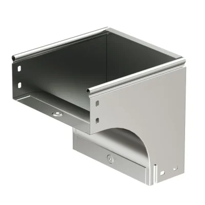 Угол для лотка вертикальный внешний 90град. 400х80 CDV 90 в компл. с крепежн. элемент. DKC 37376K