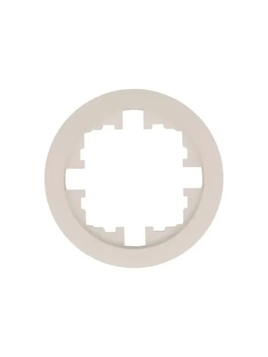 Рамка 1-м OSEN горизонт. круглая сл. кость LEZARD 744-9000-146