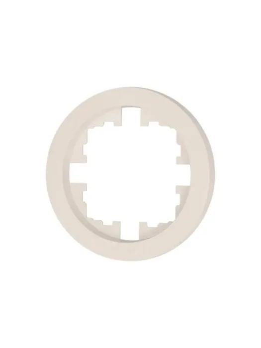 Рамка 1-м OSEN горизонт. круглая сл. кость LEZARD 744-9000-146