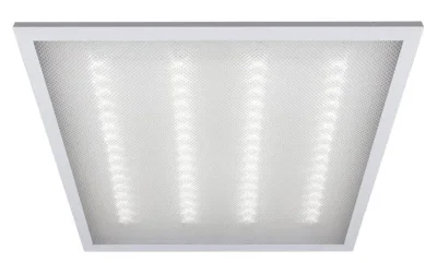 Светильник светодиодный ДВО-6001 Призма 36Вт 4000К IP40 595х595х19 ДВО/ДПО рассеив. V2 негорюч.; панель ФАZА 5033856A