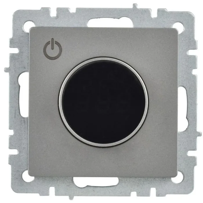 Термостат электронный с индик. BRITE СП IP20 ТС10-1-БрС механизм сталь IEK BR-RT11-K46