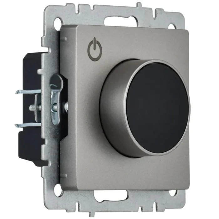 Термостат электронный с индик. BRITE СП IP20 ТС10-1-БрС механизм сталь IEK BR-RT11-K46