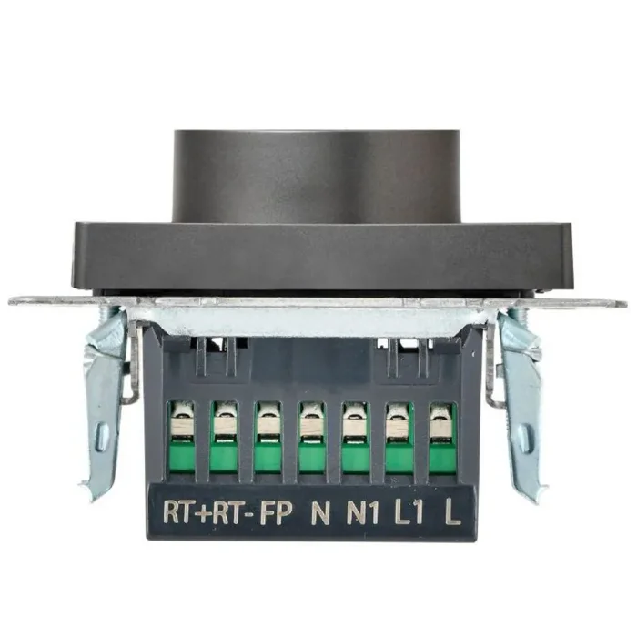 Термостат электронный с индик. BRITE СП IP20 ТС10-1-БрС механизм сталь IEK BR-RT11-K46