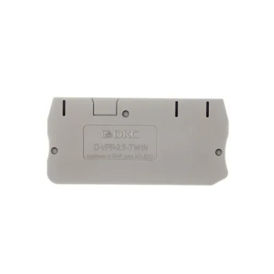 Изолятор торцевой для клеммы VPR-2.5-TWIN DKC D-VPR-2.5-TWIN