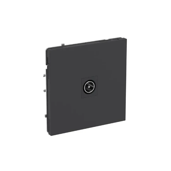 Розетка телевизионная одиночная TV KANT черн. уголь DKC 7012503