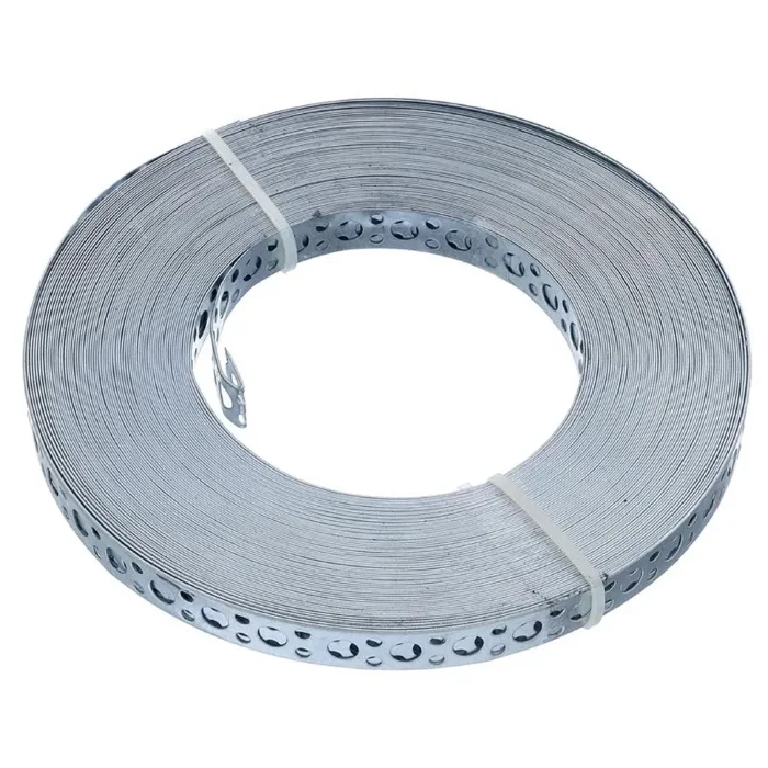 Лента монтажная 0.55х12 прямая 25м цинк этикетка СТРОЙМЕТИЗ 4520039