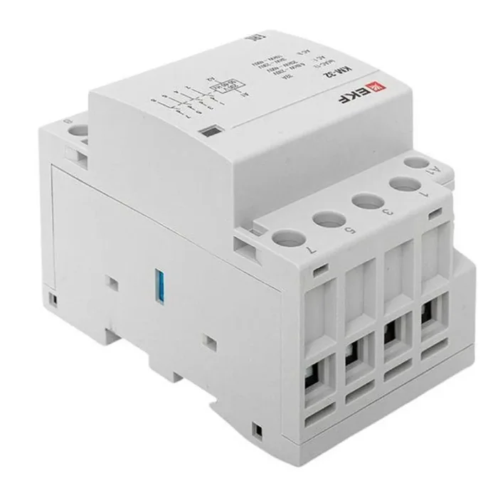 Контактор модульный КМ 32А 4NО (3 мод.) EKF km-3-32-40