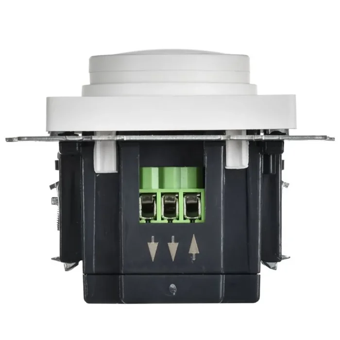 Светорегулятор поворотно-нажимной СП BRITE СС10-1-0-БрАБ 600Вт механизм арктич. бел. IEK BR-D20-0600-K91