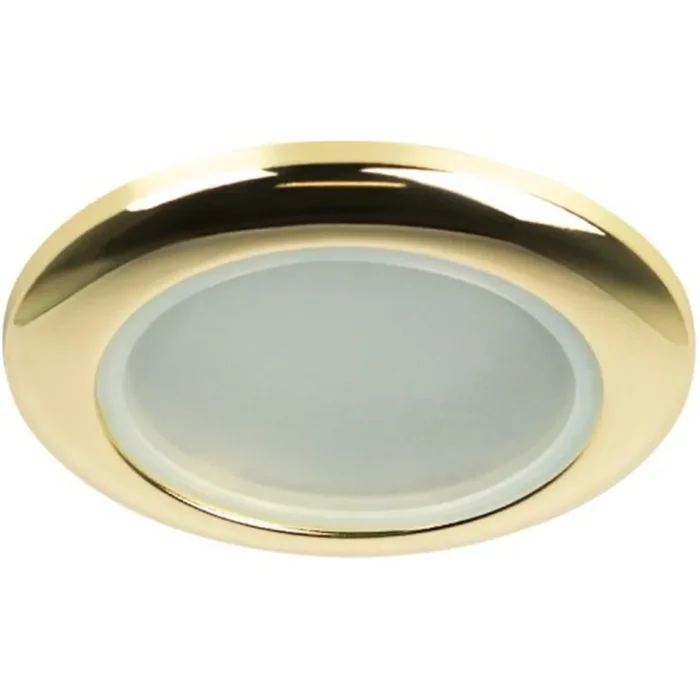 Светильник точечный WR1 GD 50Вт IP44 MR16 12В влагозащ. зол. ЭРА C0043846