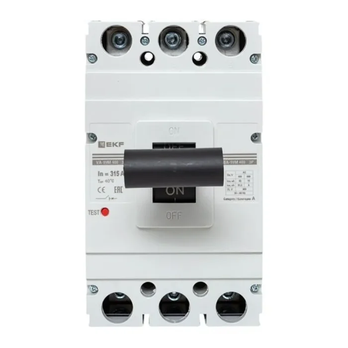 Выключатель автоматический 3п 400/315А 42кА ВА-99М PROxima EKF mccb99-400-315m