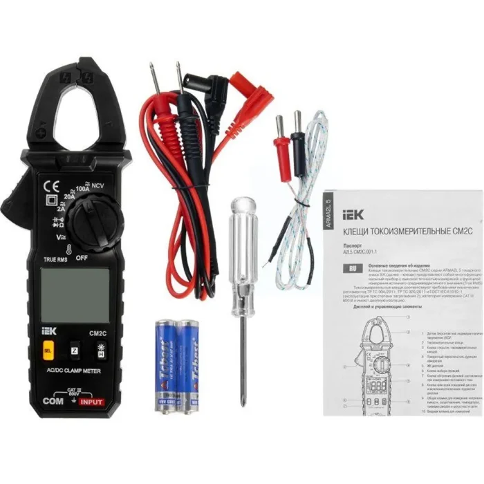 Клещи токоизмерительные CM2C ARMA2L 5 IEK A2L5-CM13-02