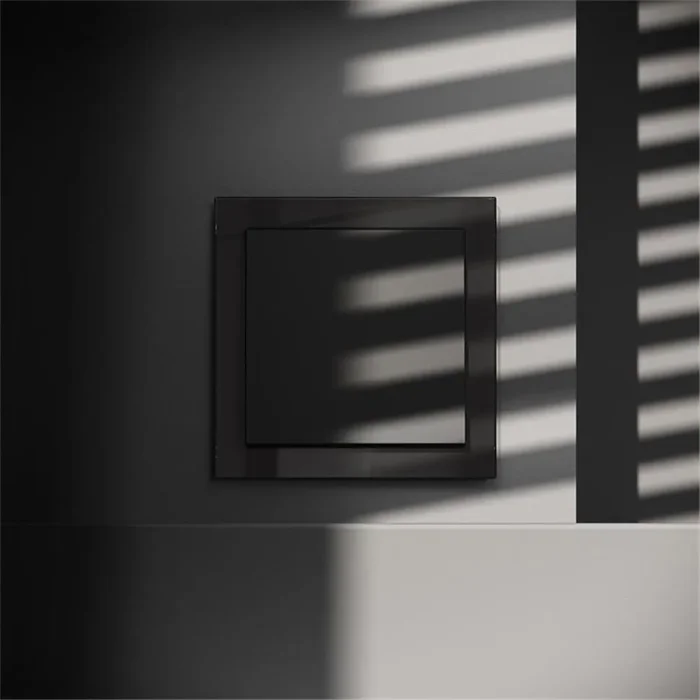 Выключатель 1-кл. СП S70 10А механизм черн. матов. Voltum VLS010108