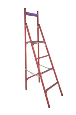 Стремянка диэлектрическая СВД-1.5 с вертикальной опорой стеклопластик. Антиток Д305051