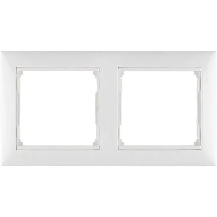 Рамка 2-м Valena горизонт. бел. IEK 774452