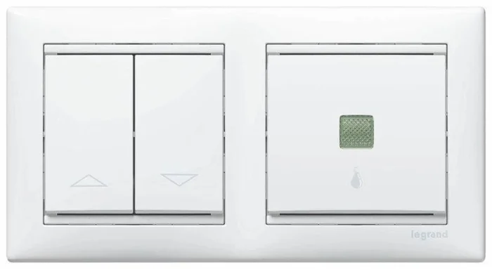 Рамка 2-м Valena горизонт. бел. IEK 774452