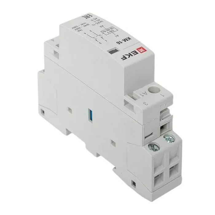 Контактор модульный КМ 16А 2NО (1 мод.) EKF km-1-16-20