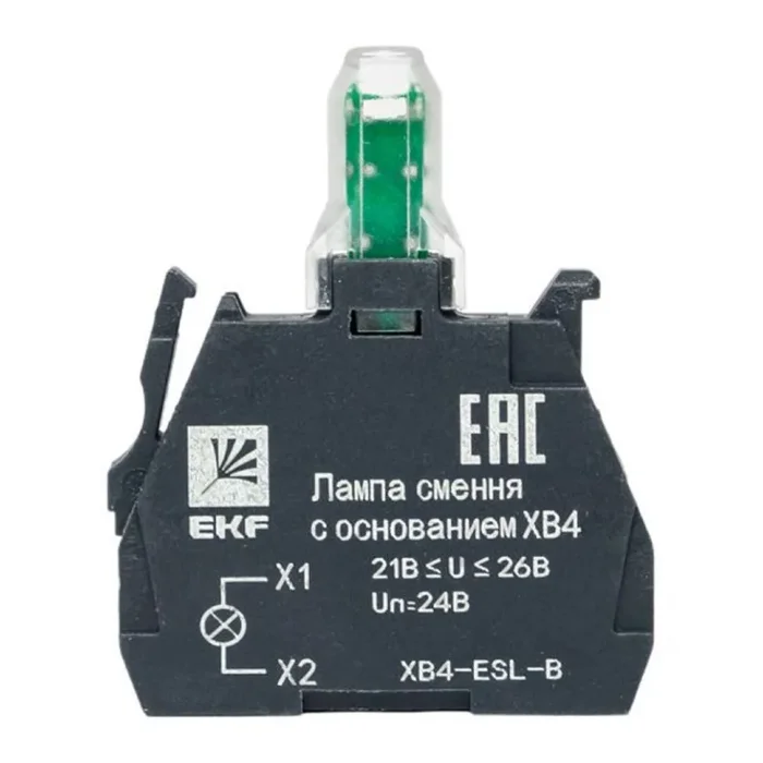 Лампа сменная с основанием XB4 син. 24В PROxima EKF XB4-ESL-B