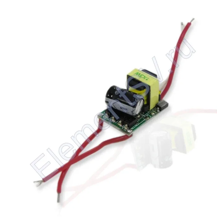 Светодиодный драйвер бескорпусной ZF-AC LD45 (220V, 3W, 600mA)