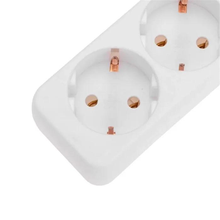 Удлинитель 3х3м с заземл. 3х0.75 бел. PROCONNECT 13-4209