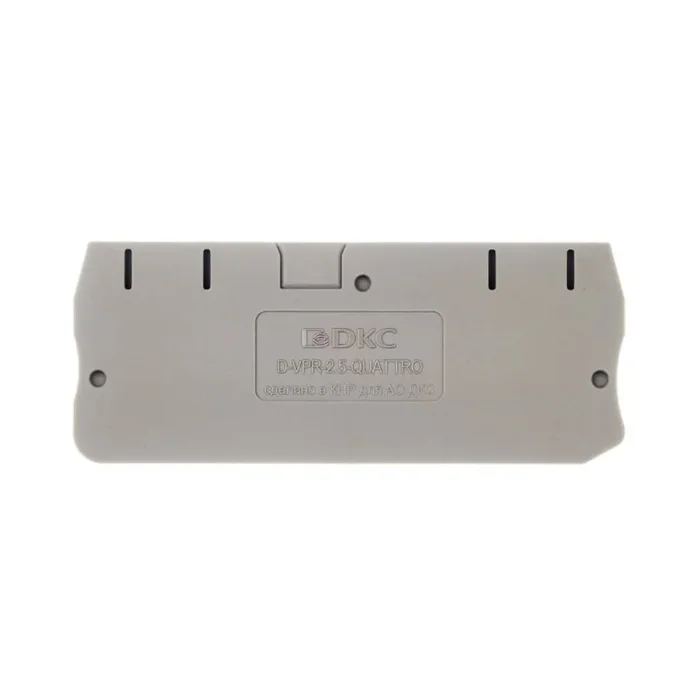 Изолятор торцевой для клеммы VPR-2.5-QUATTRO DKC D-VPR-2.5-QUATTRO