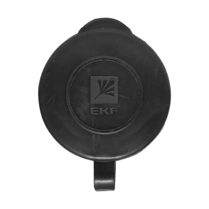 Розетка переносная 16А IP44 230В 2P+PE с защ. крышкой каучук PROxima EKF RPS-012-16-230-44-r
