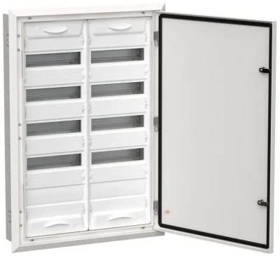 Корпус ЩРв-120 (2х60) TITAN 5 880х625х130 IP31 бел. метал. IEK TI5-50-V-2X060-31