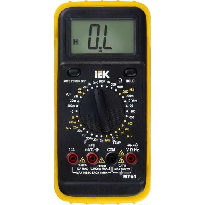 Мультиметр цифровой Professional MY64 IEK TMD-5S-064