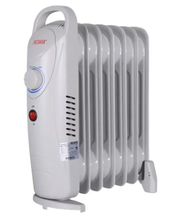 Радиатор масляный 7 секц. 700Вт ОММ- 7Н Ресанта 67/3/1