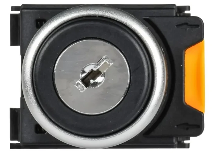 Переключатель 2 полож. 1НО+1НЗ с ключом черн. MASTER IEK MI-SW60-11Y-3-34-2-K02