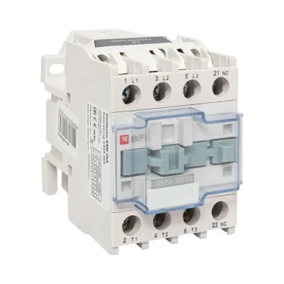 Контактор КМЭ-2 25А кат. 230В AC 1НЗ EKF ctr-s-25-220-nc
