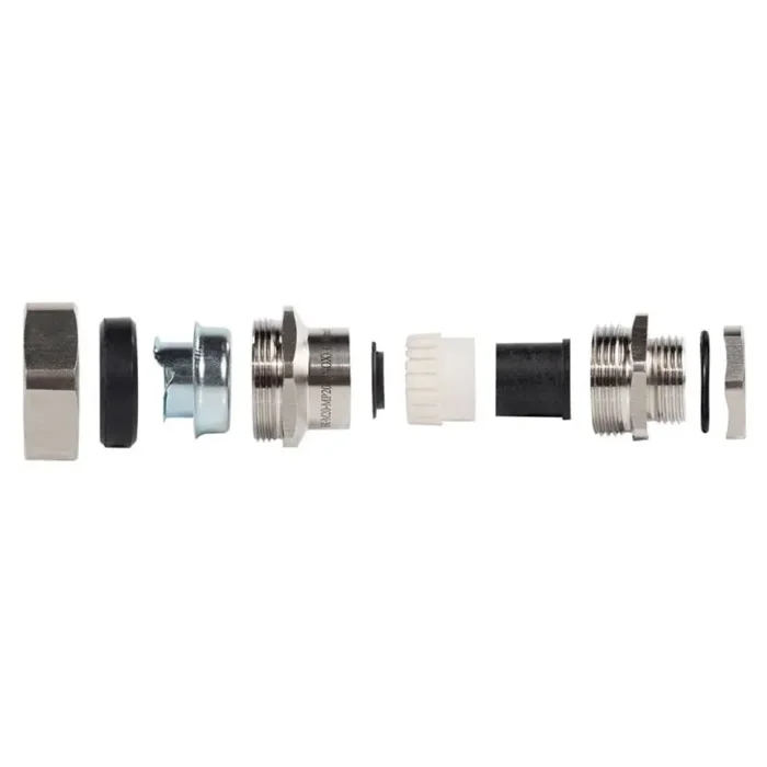 Ввод кабельный для металлорукава ВК-М20(8-16мм)-МР20 (INOX) (уп.10шт) Fortisflex 88169