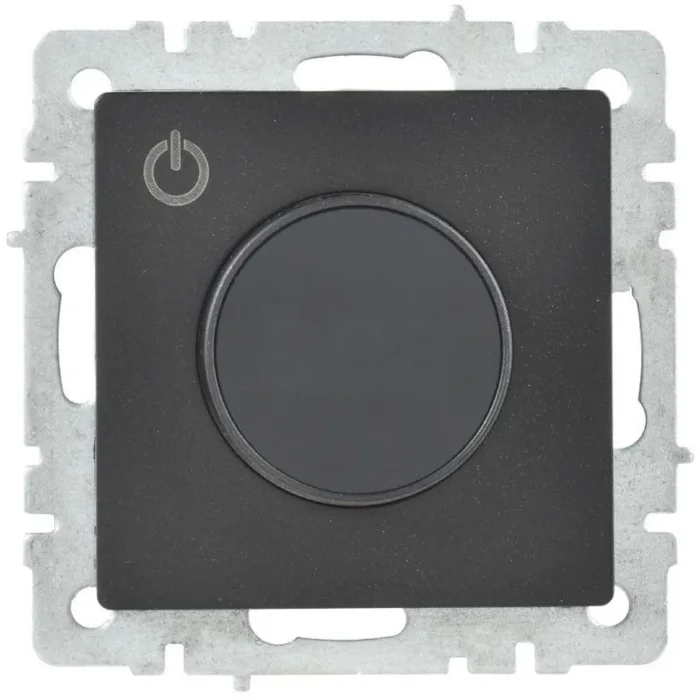 Термостат электронный с индик. BRITE СП IP20 ТС10-1-БрЧ механизм черн. IEK BR-RT11-K02