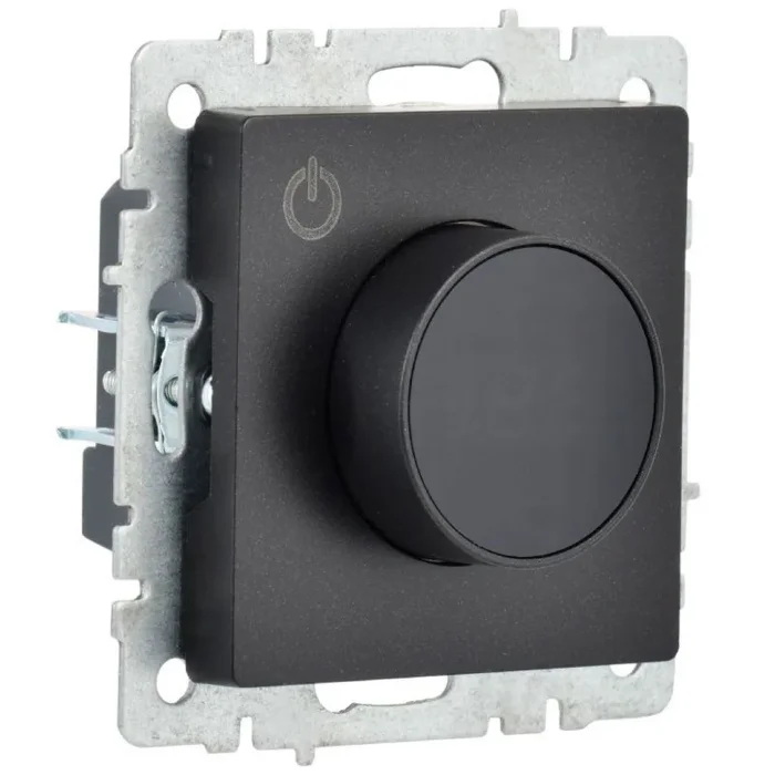 Термостат электронный с индик. BRITE СП IP20 ТС10-1-БрЧ механизм черн. IEK BR-RT11-K02