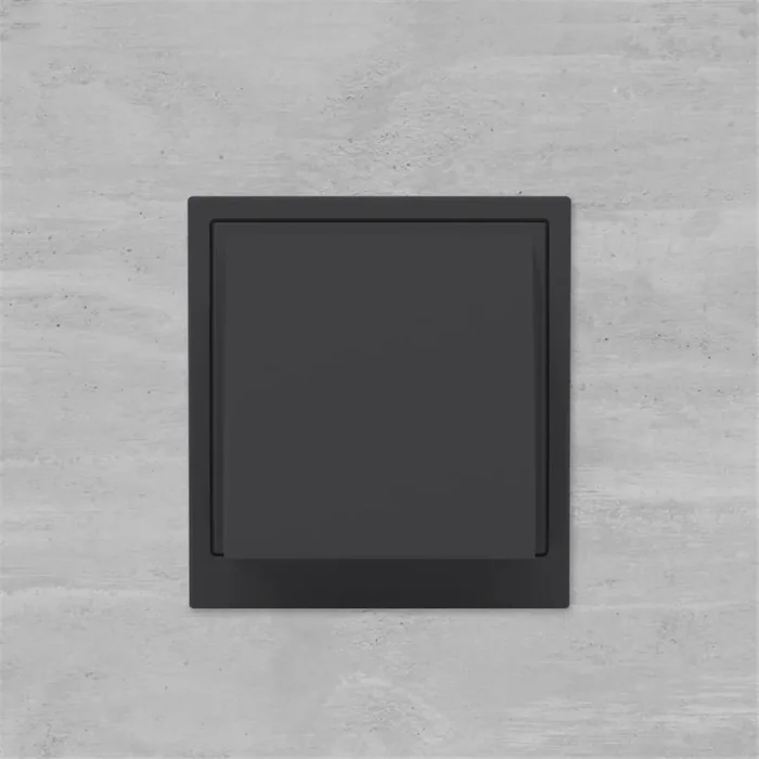 Вывод кабеля из стены KANT черн. уголь DKC 7012983