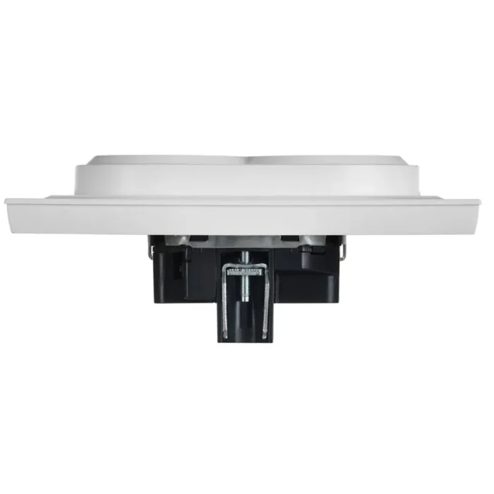 Розетка 2-м СП BRITE РС12-3-БрАБ 16А в сборе с заземл. без защ. шторок арктич. бел. IEK BR-R21-16-K91-F