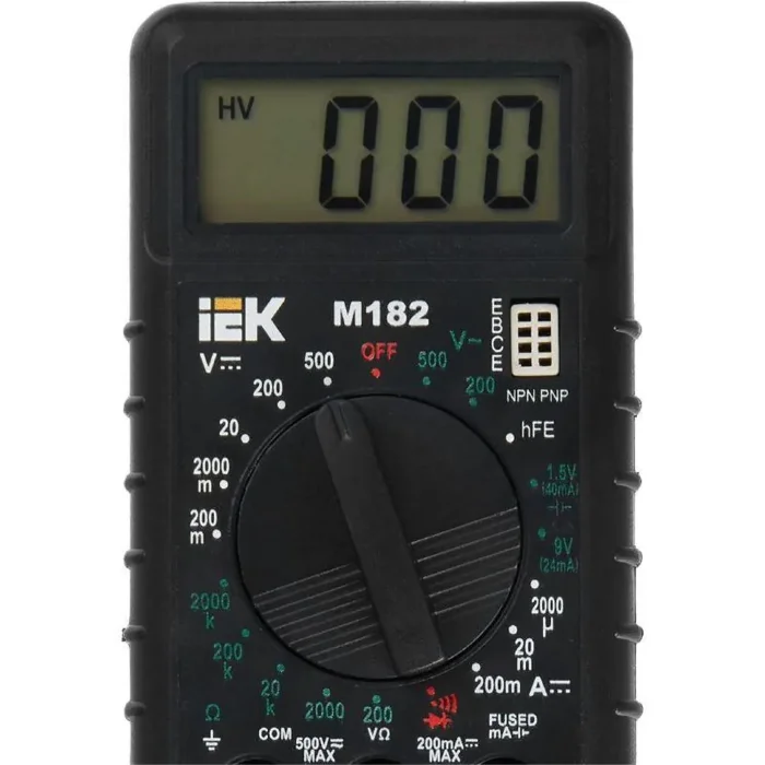 Мультиметр цифровой Compact M182 IEK TMD-1S-182