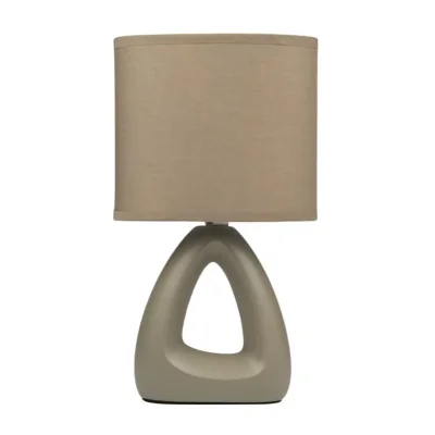 Светильник настольный JH2-01-gn E14 IP20 170х100х300мм керамика; ткань; PVC-пластик зел. JazzWay 5062283