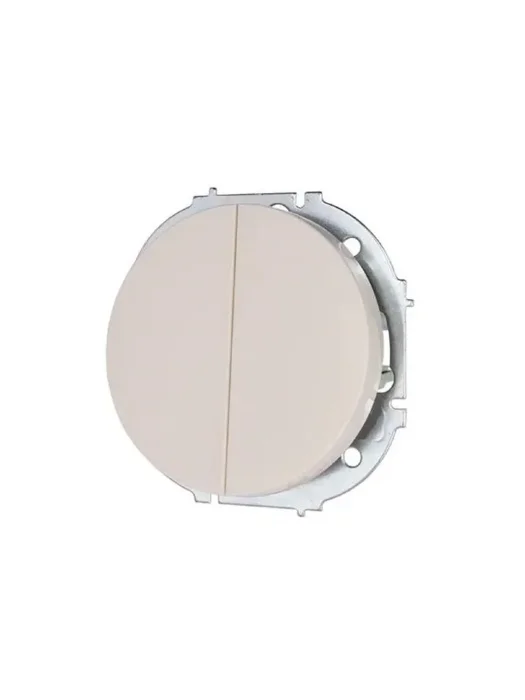 Выключатель 2-кл. СП OSEN 10А IP20 механизм сл. кость LEZARD 743-9088-101