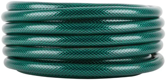 Шланг поливочный трехслойный армированный 3/4дюймх1.5ммх15м зел. КУРС 76307