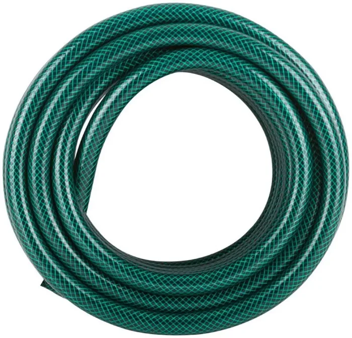 Шланг поливочный трехслойный армированный 3/4дюймх1.5ммх15м зел. КУРС 76307